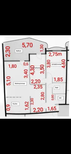 3 Zimmer Wohnung mit 75 m² in Köln – Bild 12