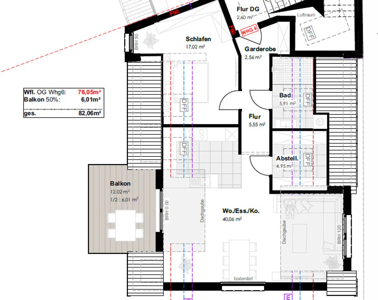 2 Zimmer Wohnung mit 82 m² in Rheine – Bild 9