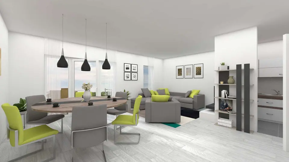 4 Zimmer Wohnung mit 100 m² in Offenbach – Bild 1