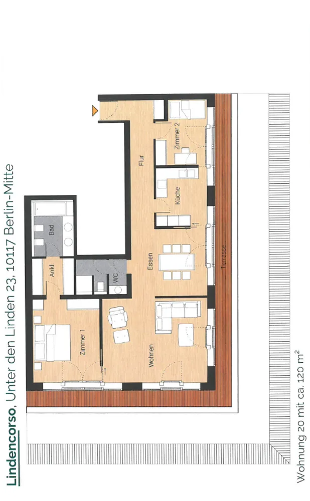 4 Zimmer Wohnung mit 122 m² in Berlin – Bild 2
