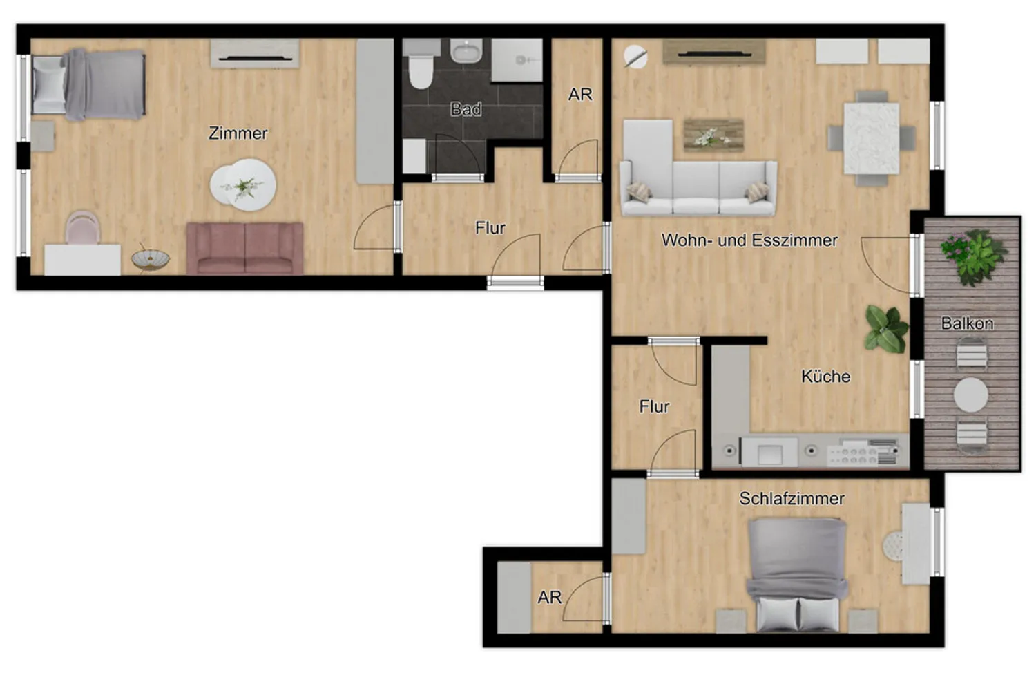 3 Zimmer Wohnung mit 95 m² in Köln – Bild 6