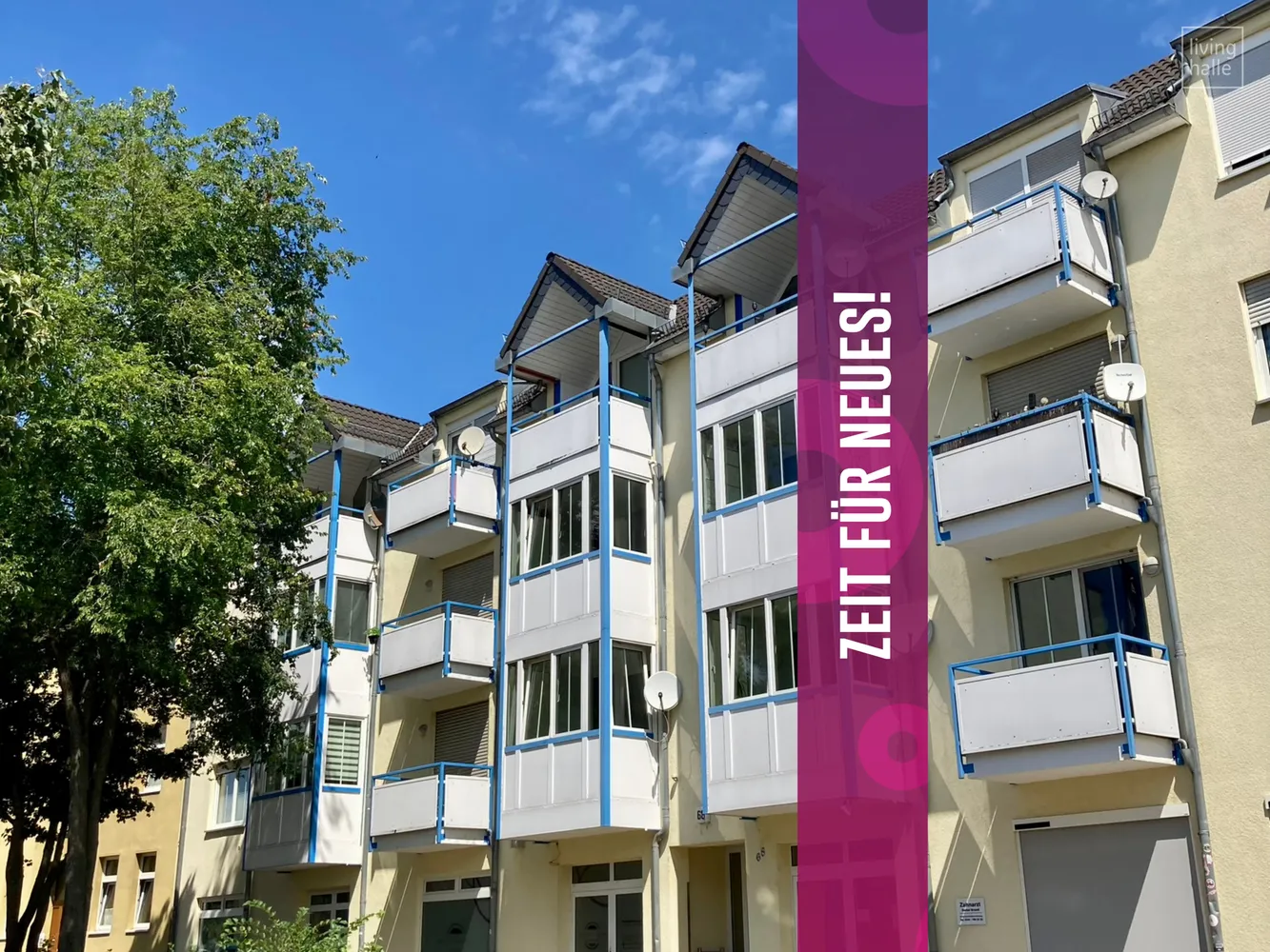 1 Zimmer Wohnung mit 31 m² in Halle (Saale) – Bild 1