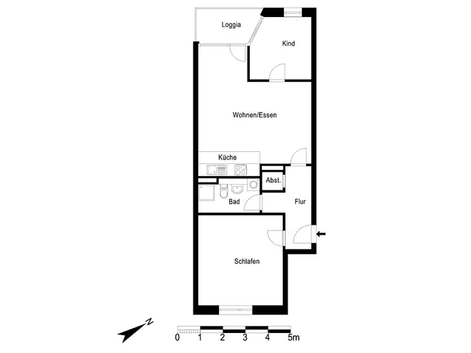 3 Zimmer Wohnung mit 70 m² in Berlin – Bild 5
