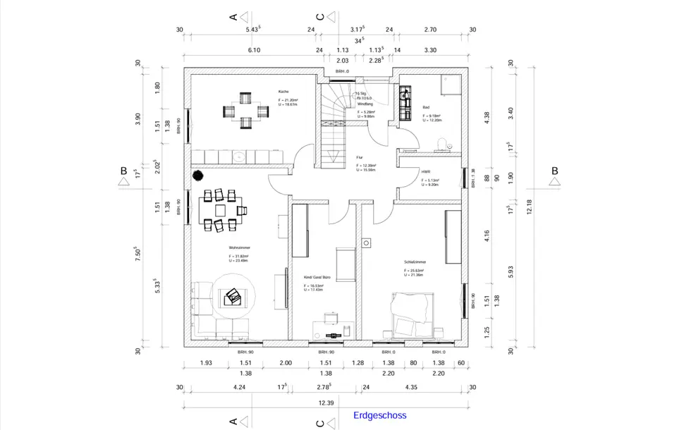 3 Zimmer Wohnung mit 109 m² in Eschwege – Bild 4