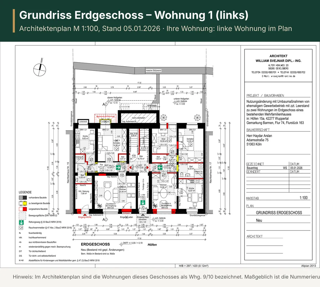 2 Zimmer Wohnung mit 62 m² in Wuppertal – Bild 4