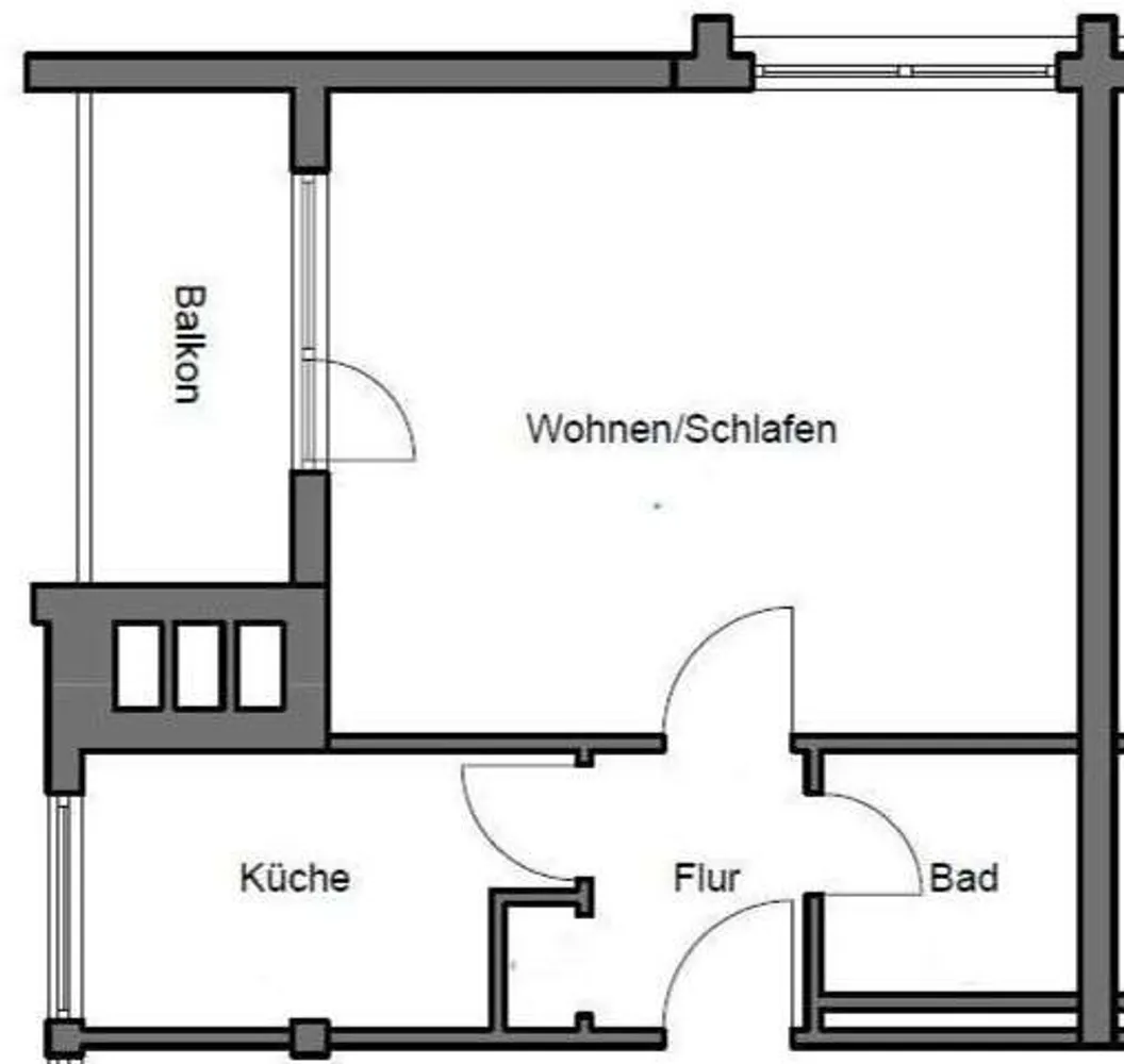 2 Zimmer Wohnung mit 38 m² in München – Bild 7