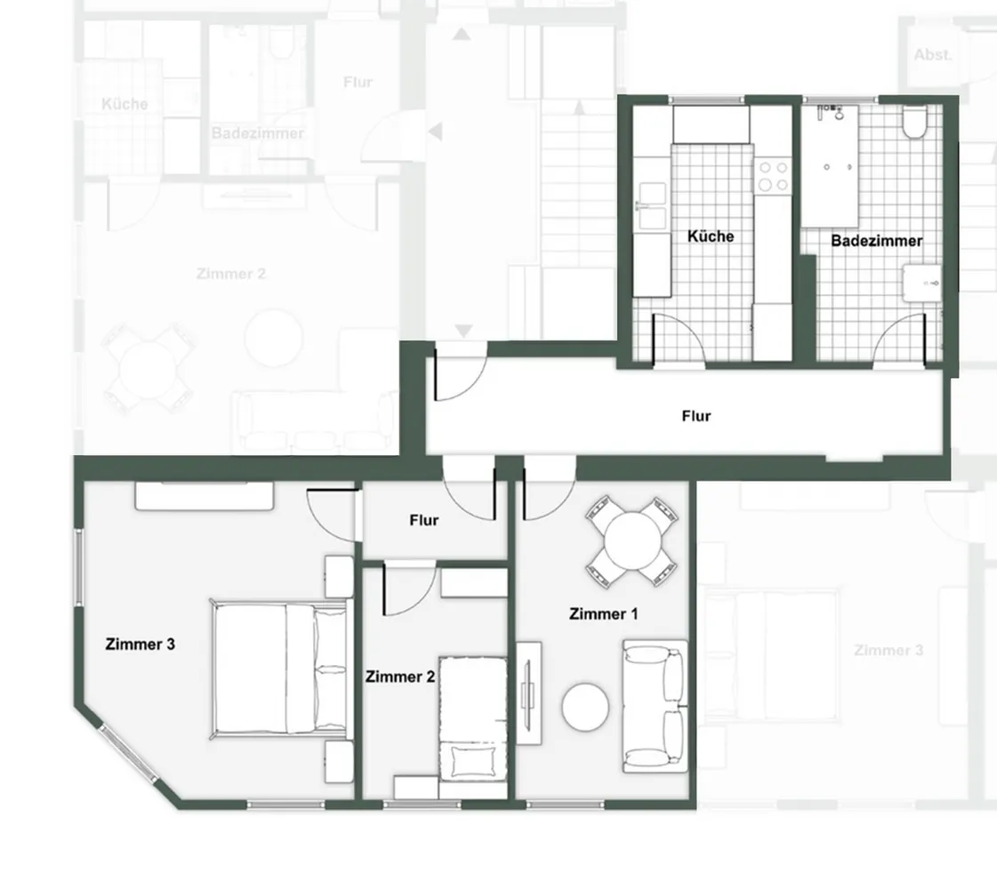 3 Zimmer Wohnung mit 78 m² in Eberswalde – Bild 7