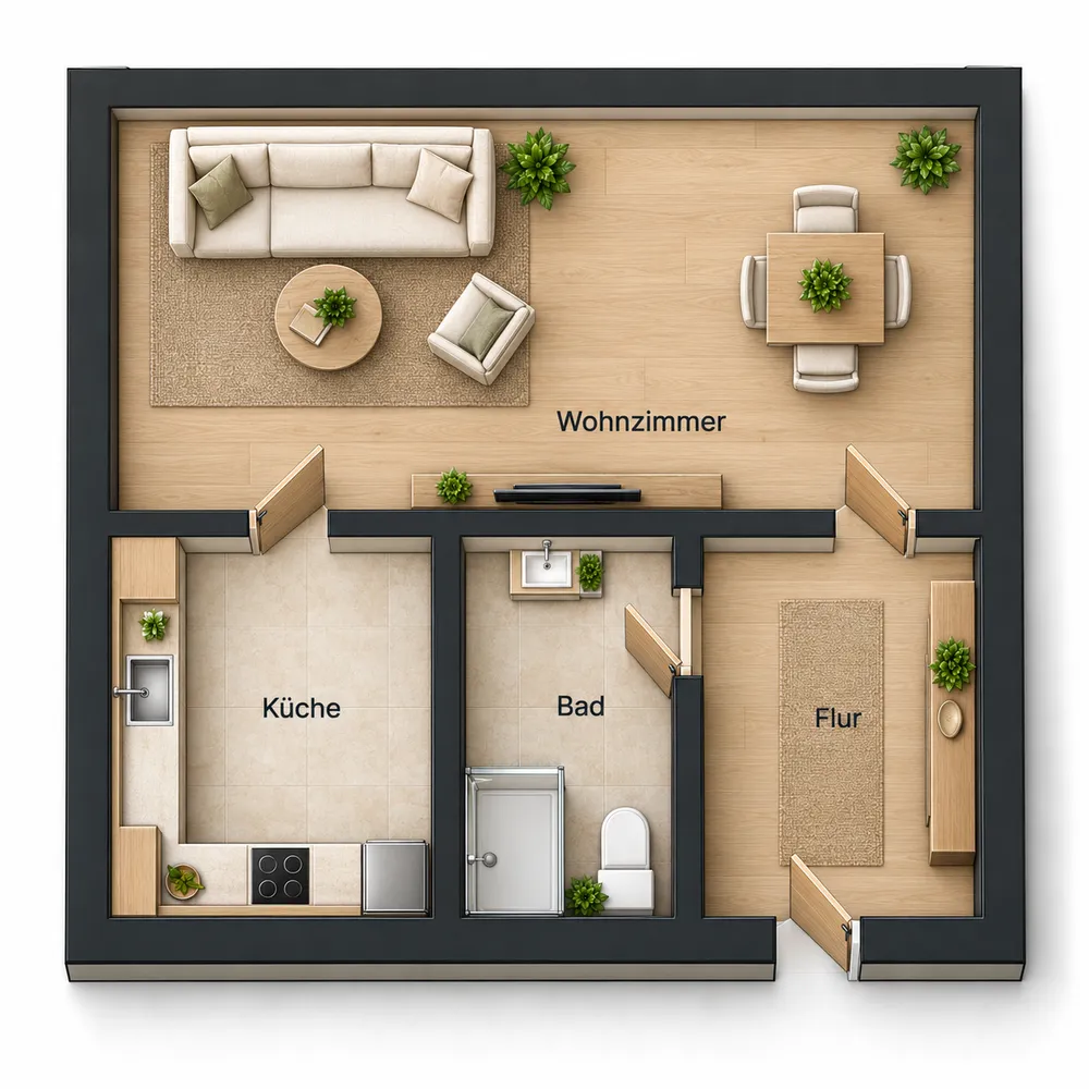 1 room apartment with 29 m² in Berlin – Photo 6