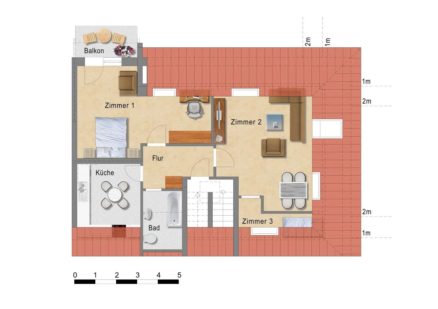 3 room apartment with 79 m² in Magdeburg – Photo 4