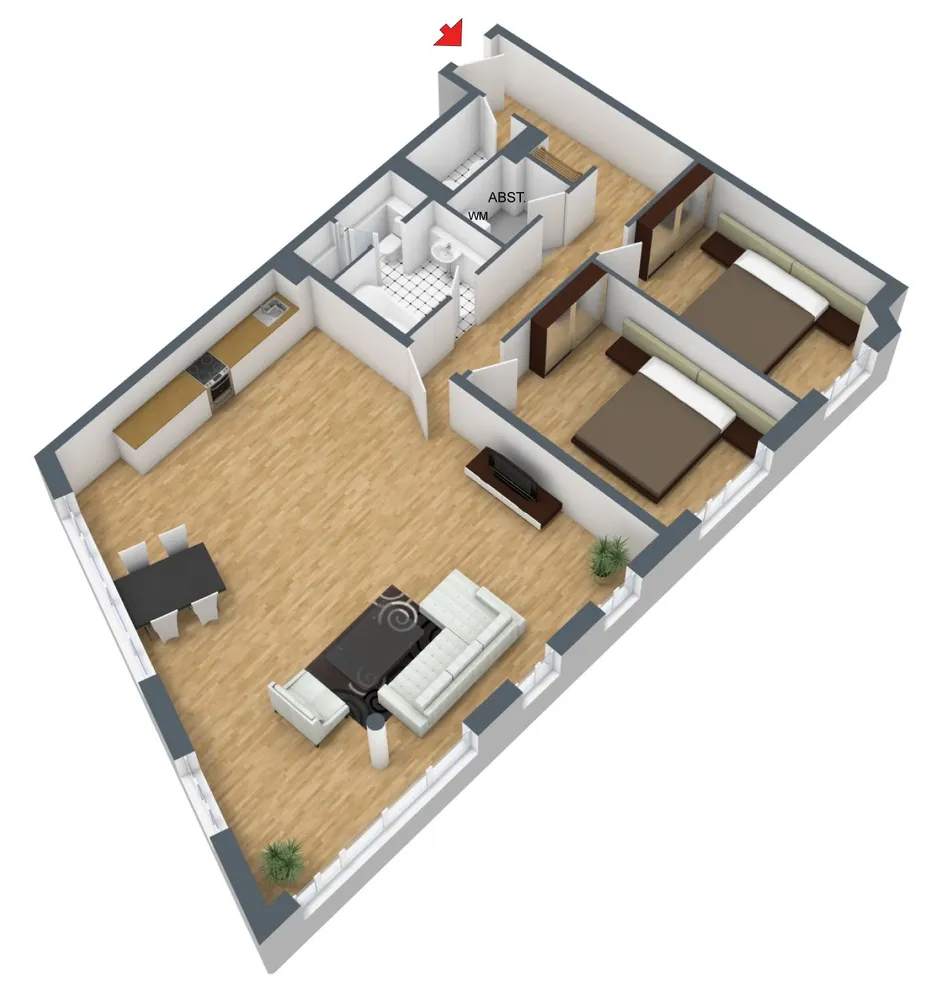 3 room apartment with 122 m² in Hamburg – Photo 10