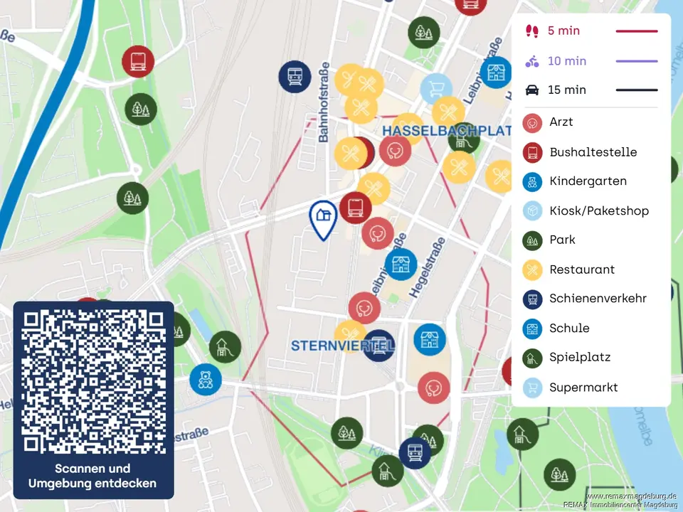 5 Zimmer Wohnung mit 124 m² in Magdeburg – Bild 9