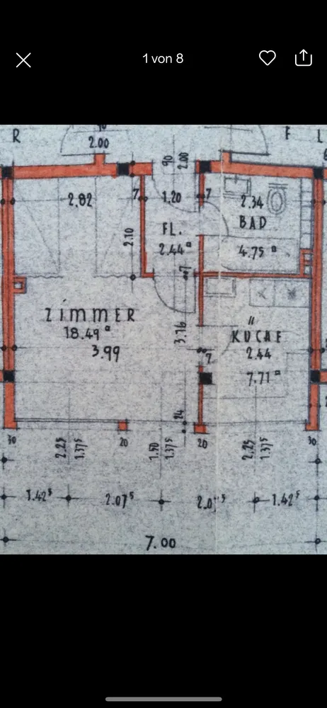 1 Zimmer Wohnung mit 34 m² in Mainz – Bild 5