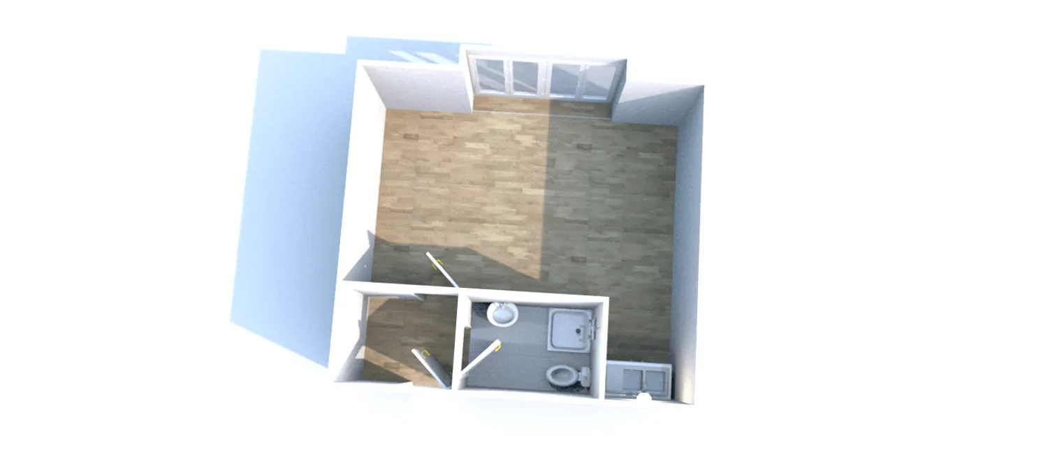 1 Zimmer Wohnung mit 25 m² in Langenfeld – Bild 2