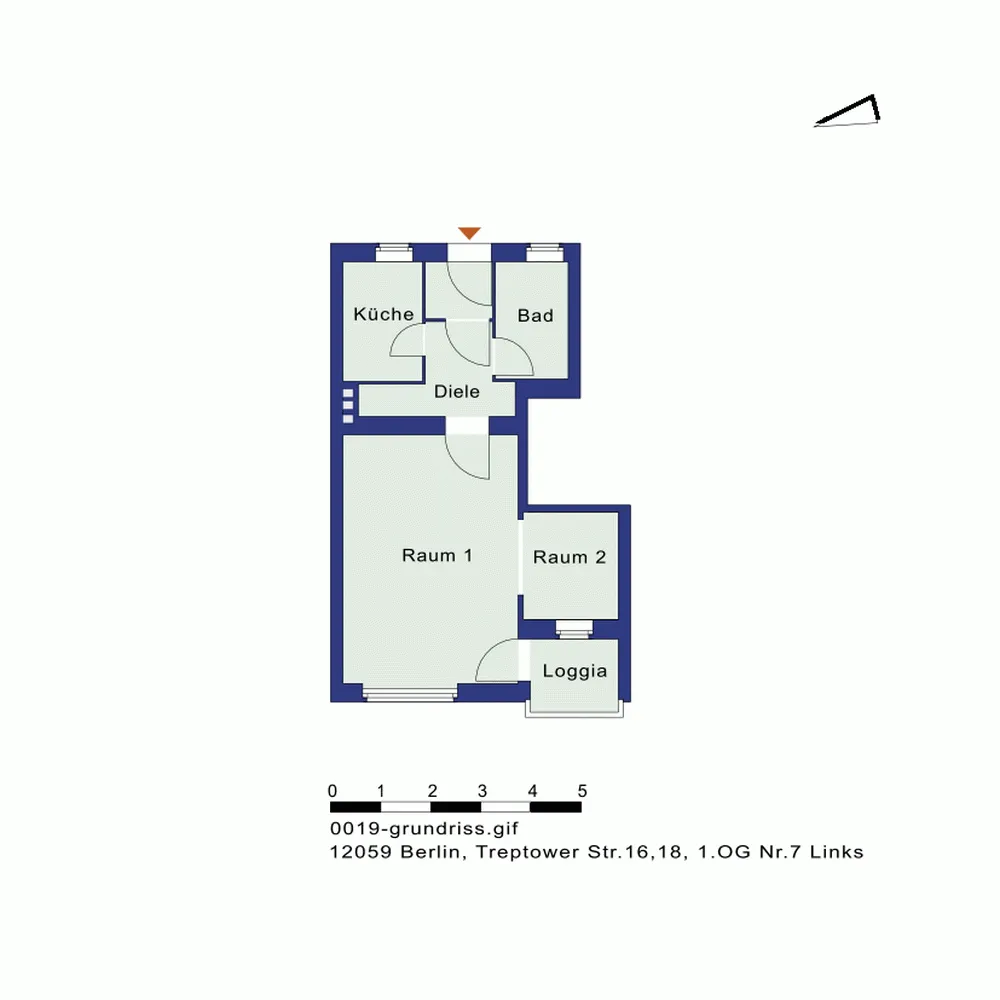 1 Zimmer Wohnung mit 34 m² in Berlin – Bild 6