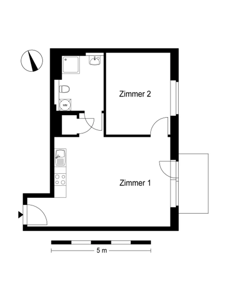 2 Zimmer Wohnung mit 53 m² in Berlin – Bild 6