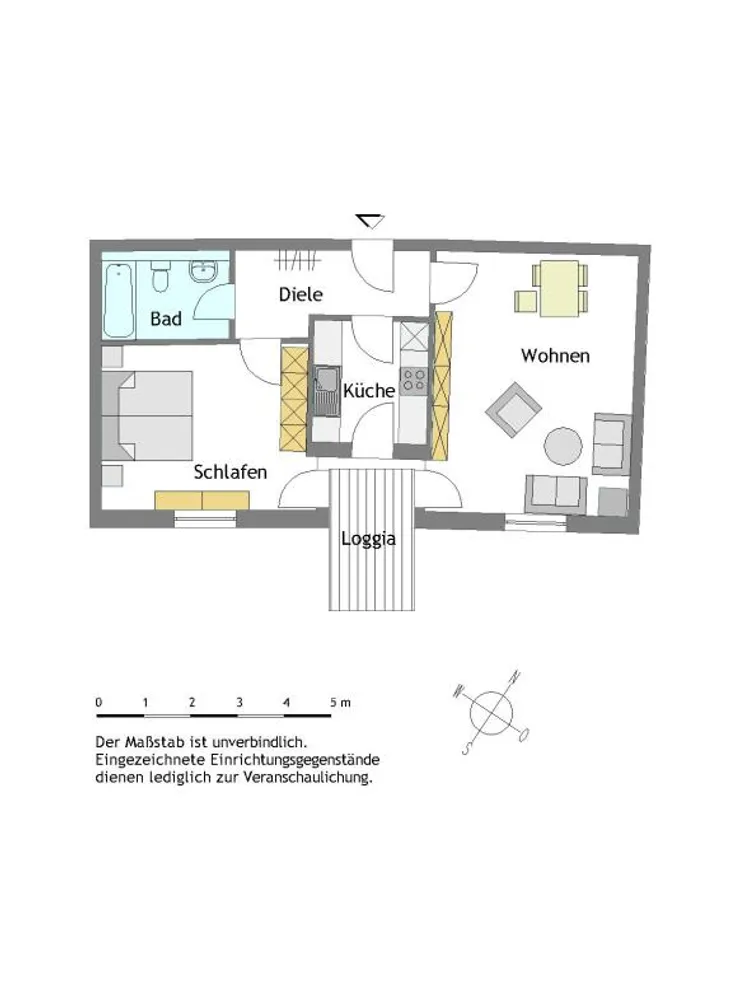 2 Zimmer Wohnung mit 55 m² in Mülheim an der Ruhr – Bild 3