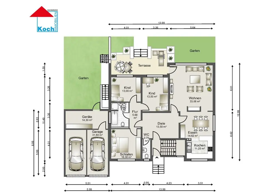 4 Zimmer Wohnung mit 85 m² in Rastatt – Bild 9