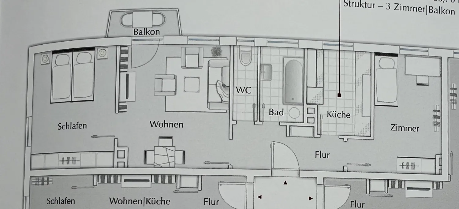 3 Zimmer Wohnung mit 67 m² in Ingolstadt – Bild 5