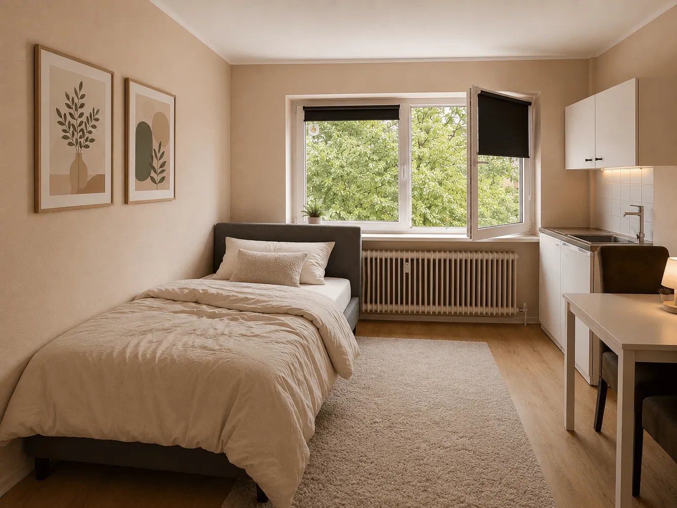 1 Zimmer Wohnung mit 29 m² in Essen – Bild 1