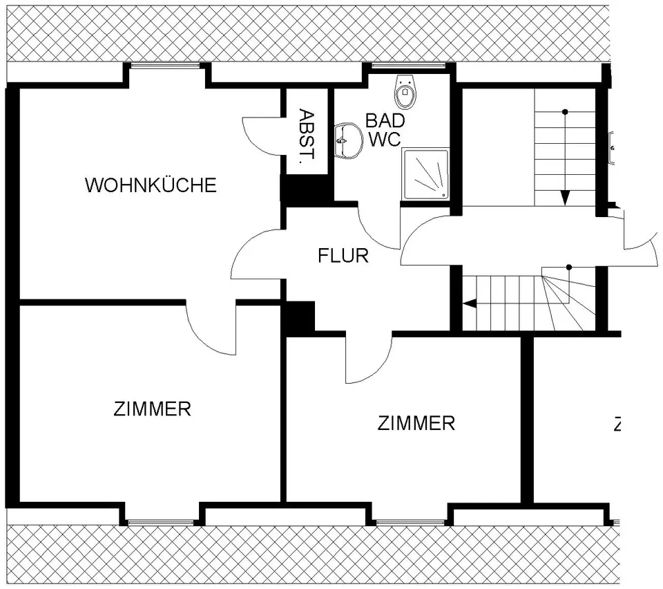 2 Zimmer Wohnung mit 42 m² in Hagen – Bild 5
