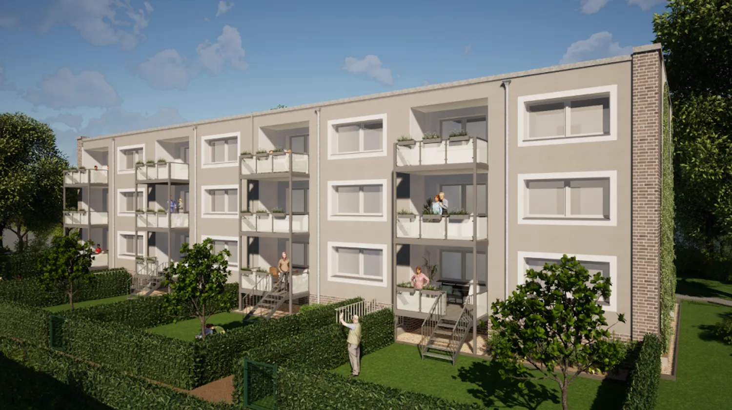 4 Zimmer Wohnung mit 79 m² in Herne – Bild 5