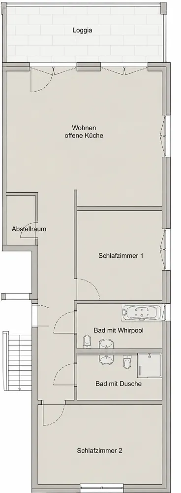 3 Zimmer Wohnung mit 105 m² in Köln – Bild 12