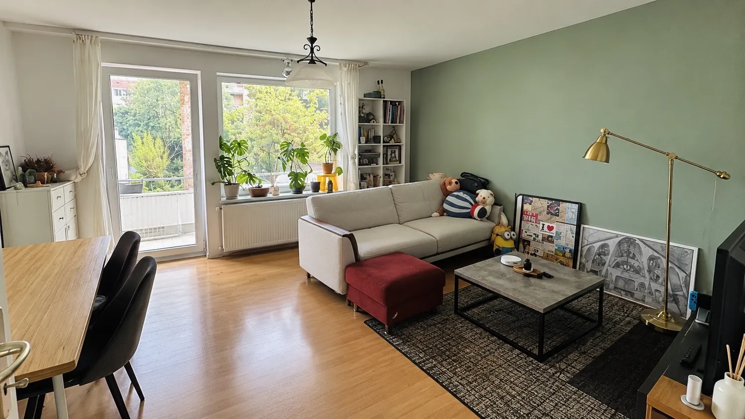 2 room apartment with 58 m² in Darmstadt – Photo 1