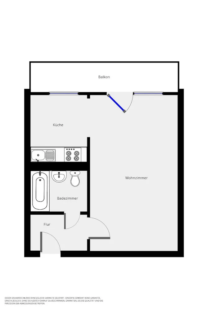 1 Zimmer Wohnung mit 36 m² in Leipzig – Bild 4