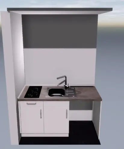 1 Zimmer Wohnung mit 24 m² in Hamburg – Bild 2