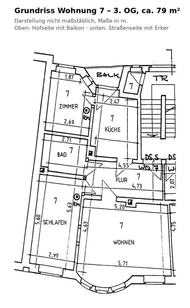 3 Zimmer Wohnung mit 79 m² in Gera – Bild 5