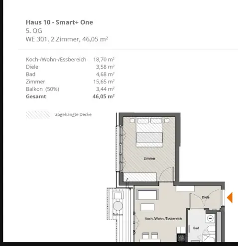 2 Zimmer Wohnung mit 46 m² in Berlin – Bild 10