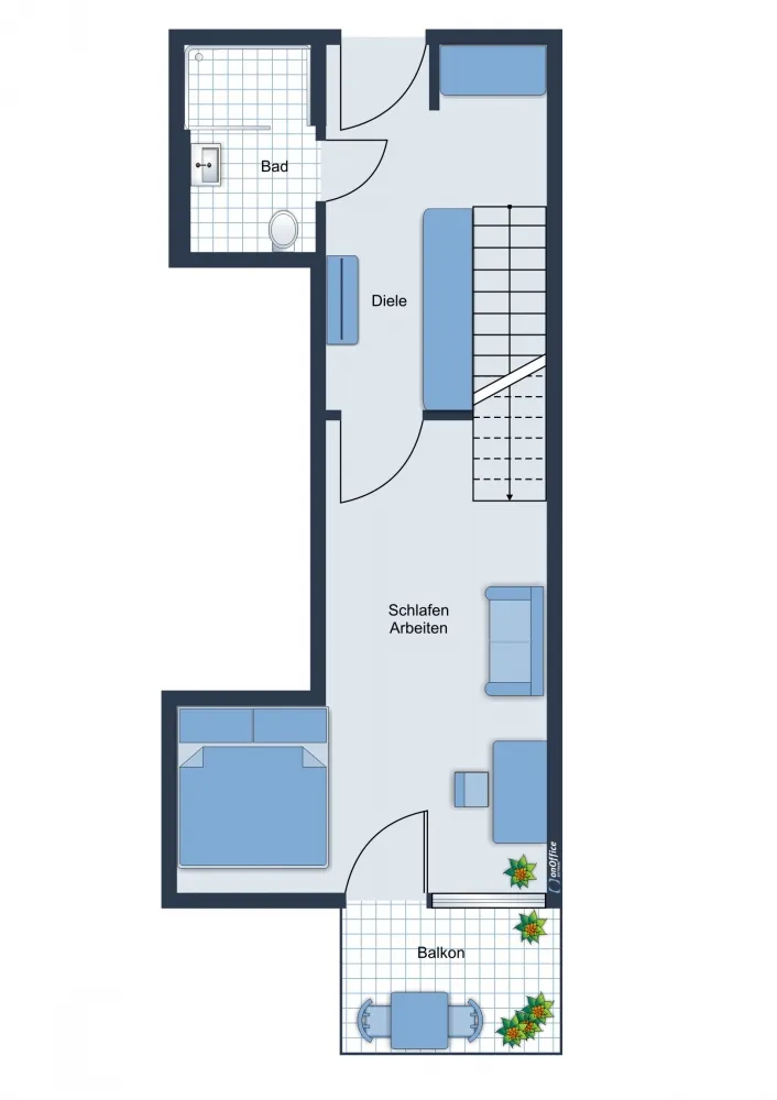 2 Zimmer Wohnung mit 48 m² in Ingolstadt – Bild 11