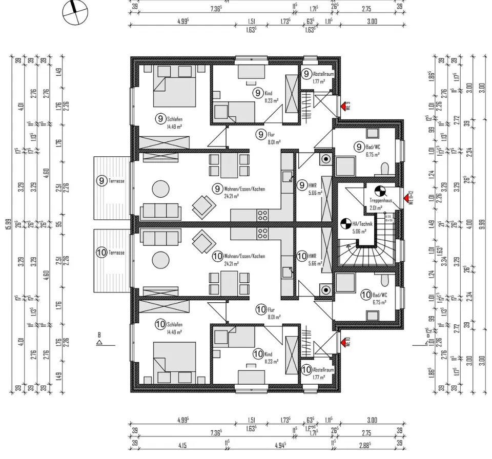 3 Zimmer Wohnung mit 79 m² in Bramsche – Bild 5
