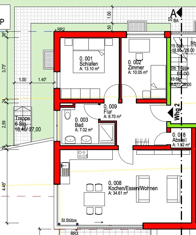 3 Zimmer Wohnung mit 83 m² in Ravensburg – Bild 3