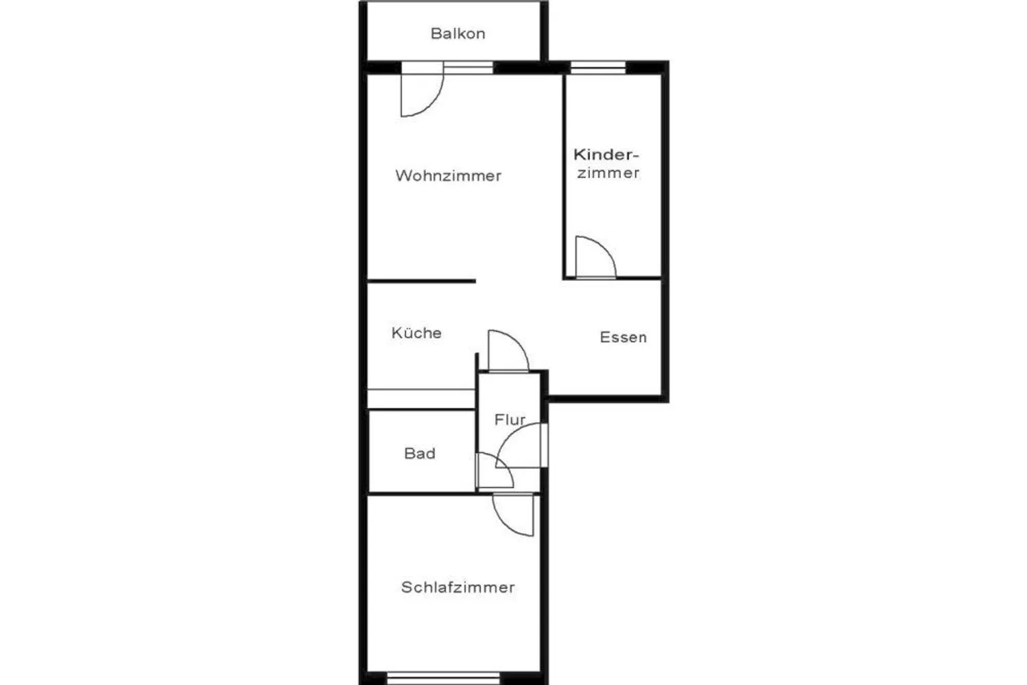 3 Zimmer Wohnung mit 56 m² in Plauen – Bild 2
