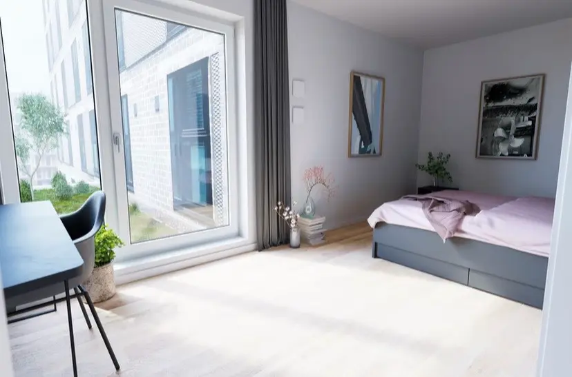 2 Zimmer Wohnung mit 26 m² in Hamburg – Bild 1