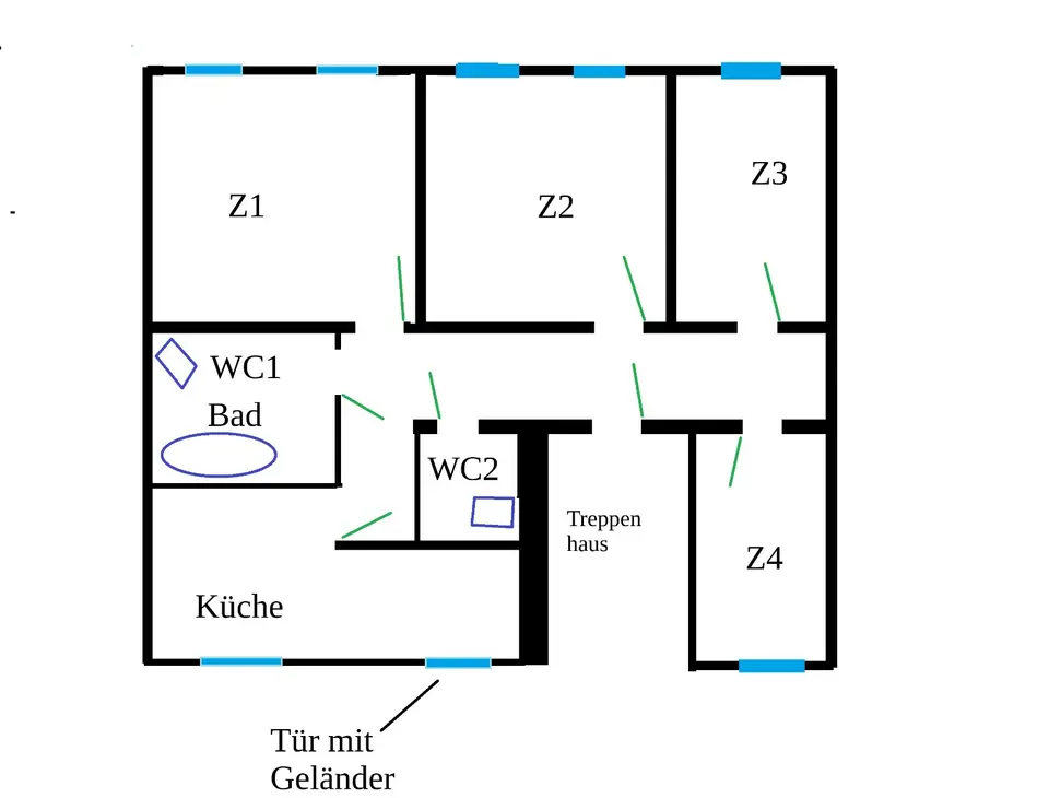 2 Zimmer Wohnung mit 30 m² in Jena – Bild 6