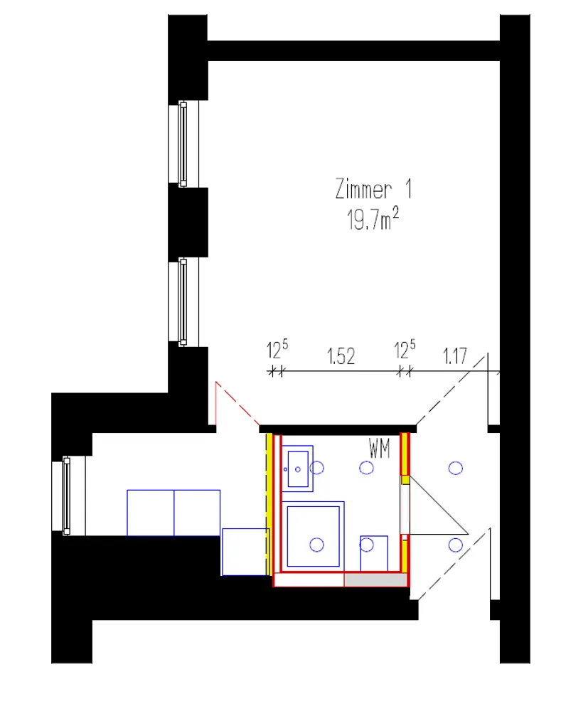 1 room apartment with 29 m² in Berlin – Photo 8