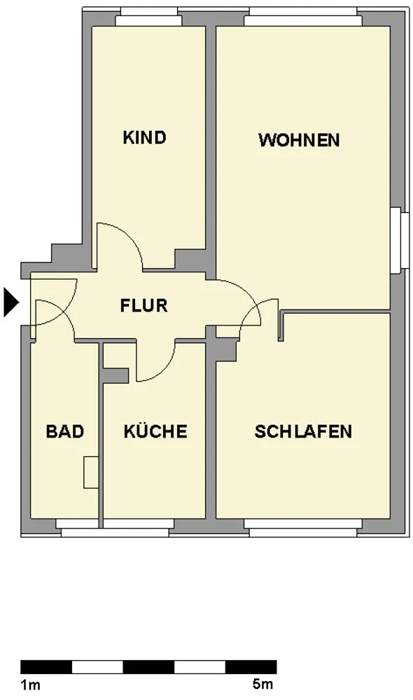 3 room apartment with 58 m² in Chemnitz – Photo 6