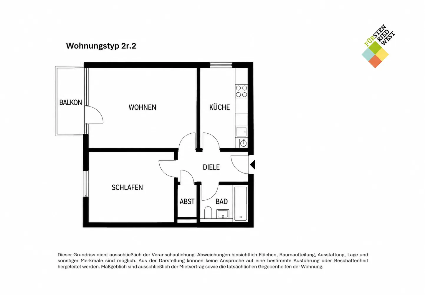 2 room apartment with 55 m² in Munich – Photo 10