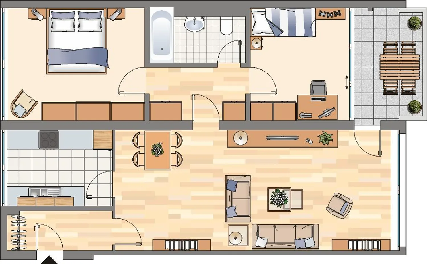 4 Zimmer Wohnung mit 78 m² in Dortmund – Bild 12