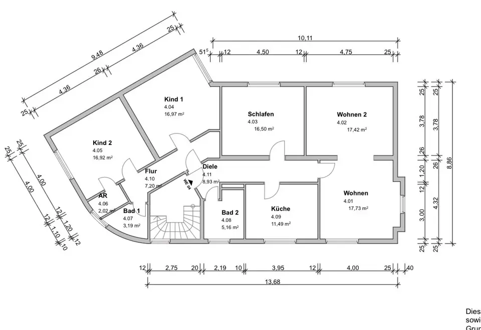 4 Zimmer Wohnung mit 80 m² in Lüdenscheid – Bild 6