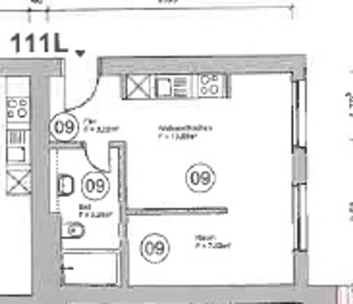 1 Zimmer Wohnung mit 30 m² in Berlin – Bild 2