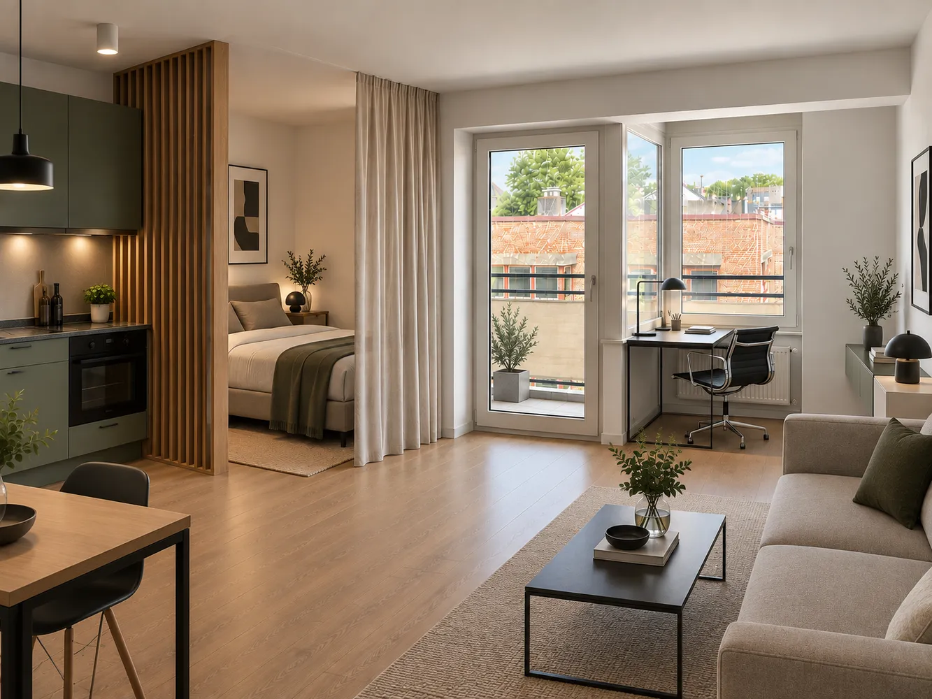 1 Zimmer Wohnung mit 43 m² in Düsseldorf – Bild 1