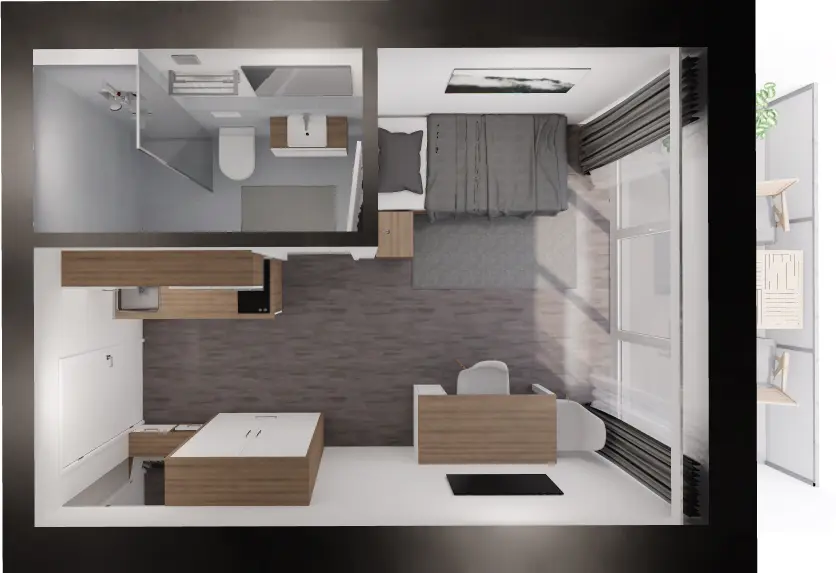 Studio mit 22 m² in Deggendorf – Bild 10