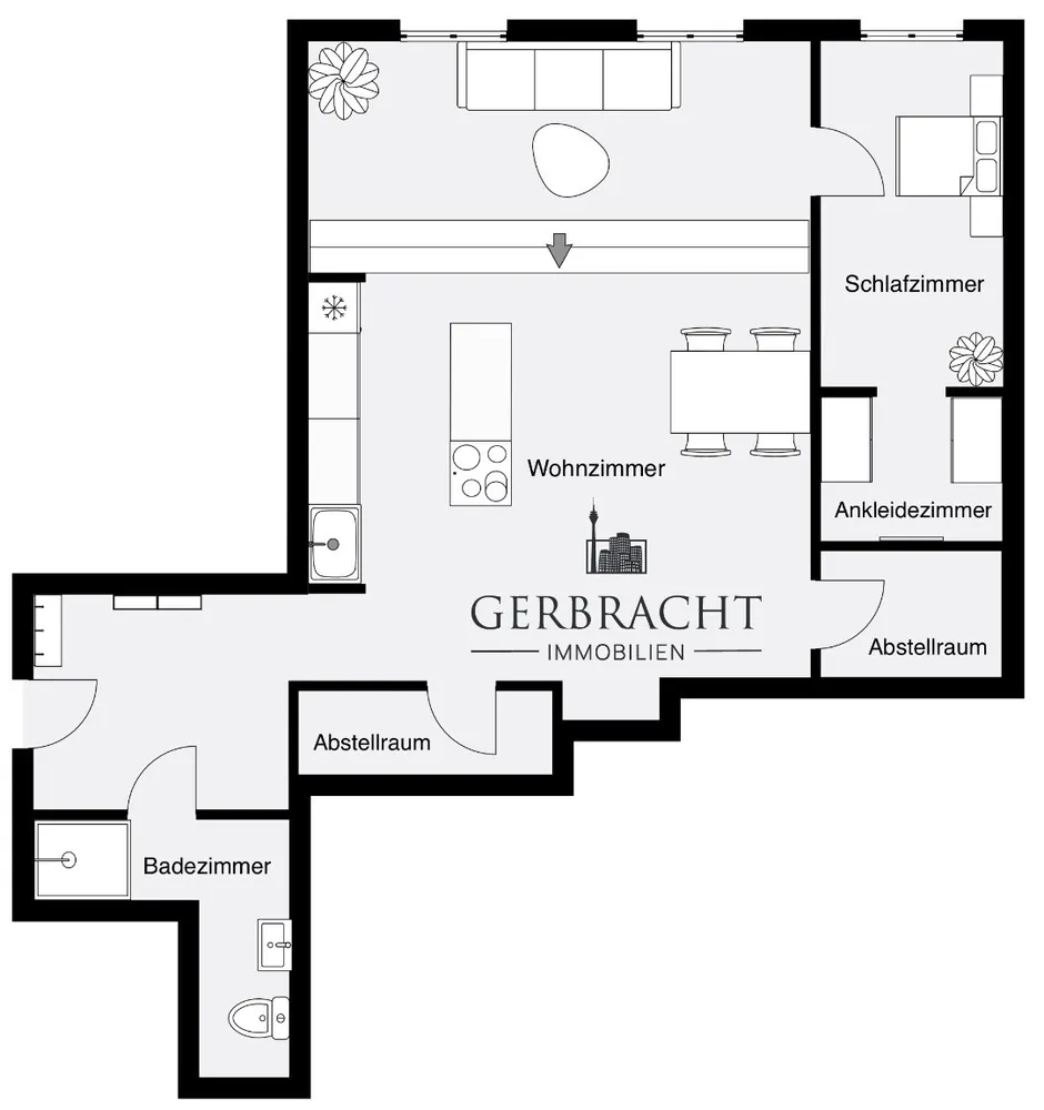 3 Zimmer Wohnung mit 100 m² in Duisburg – Bild 8