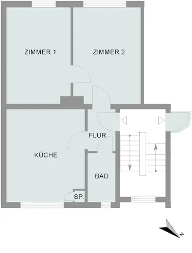 2 Zimmer Wohnung mit 52 m² in Bremen – Bild 2