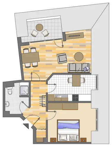 2 Zimmer Wohnung mit 58 m² in Dortmund – Bild 4