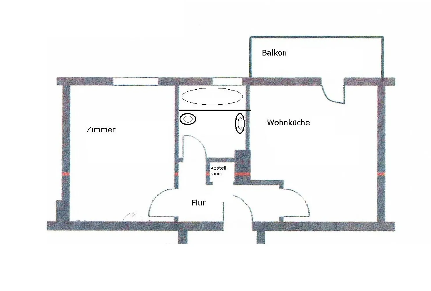 1 Zimmer Wohnung mit 45 m² in Köln – Bild 3