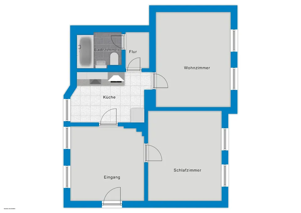 3 Zimmer Wohnung mit 73 m² in Halle (Saale) – Bild 10